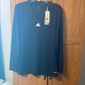 Adidas Black Long Sleeve Tee Premium Comfort